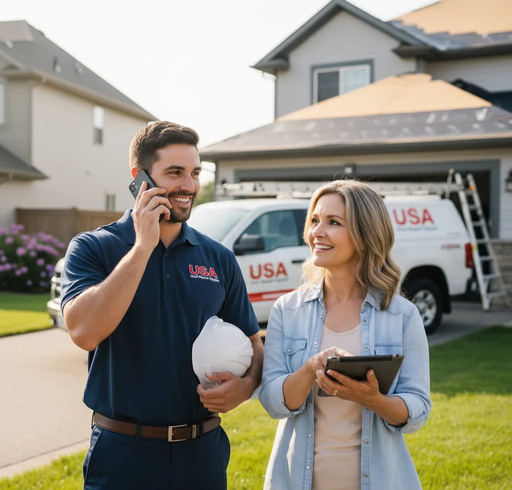 USA Roof Repair Experts customer support in Turtletown